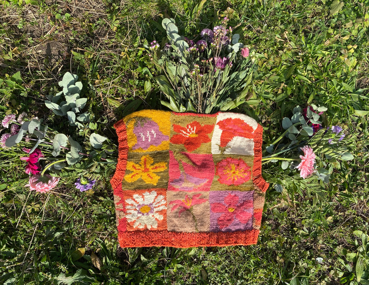 Flower field vest