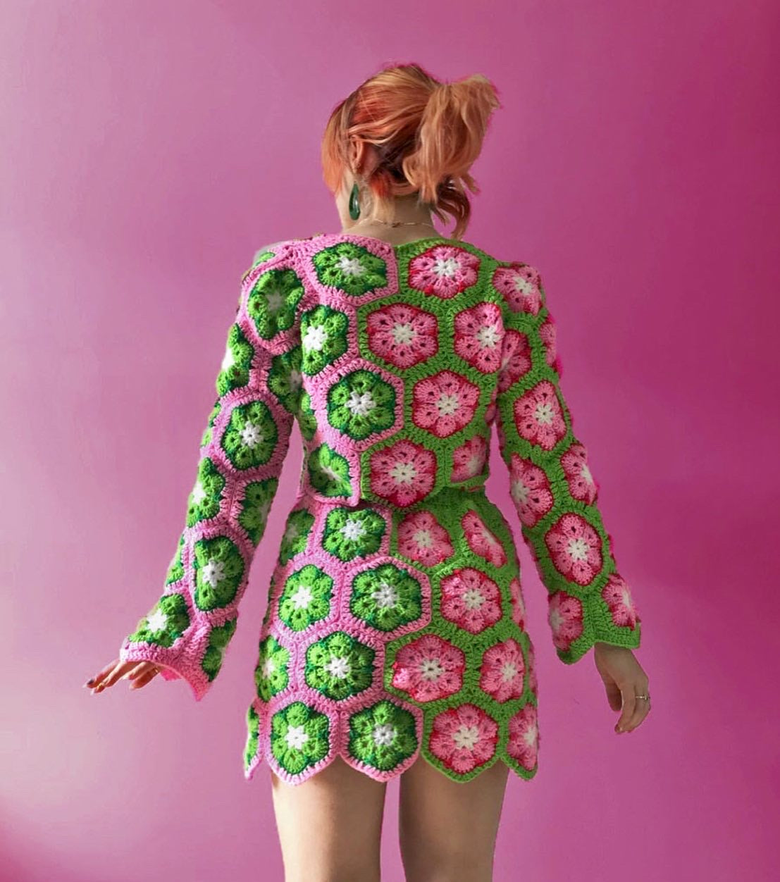 Flower fairy crochet set