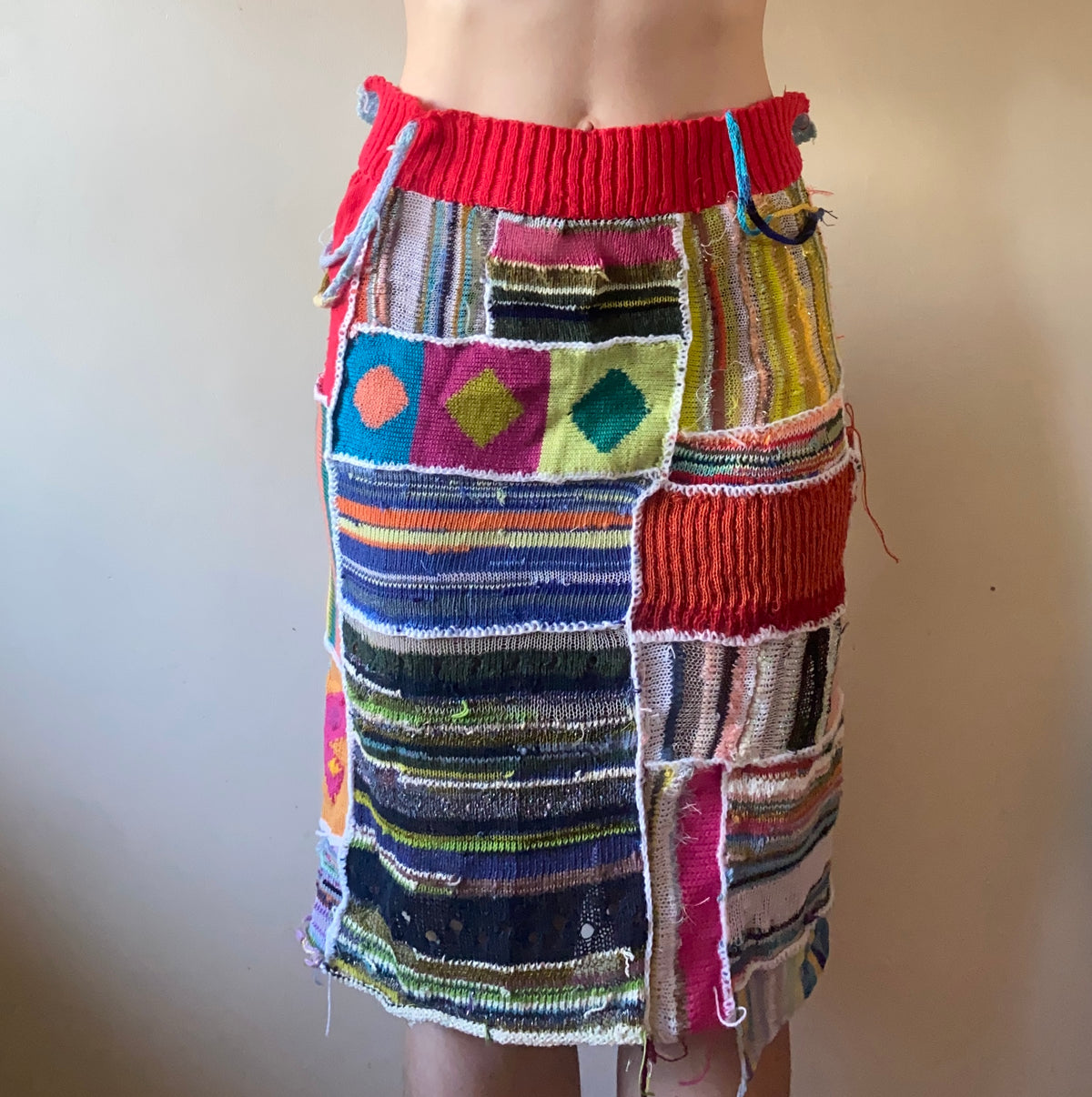 Scrap patchwork dress