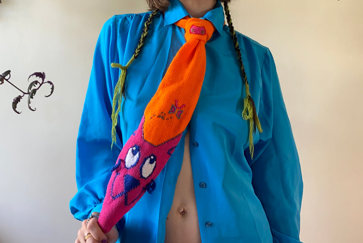 Kitty cat tie