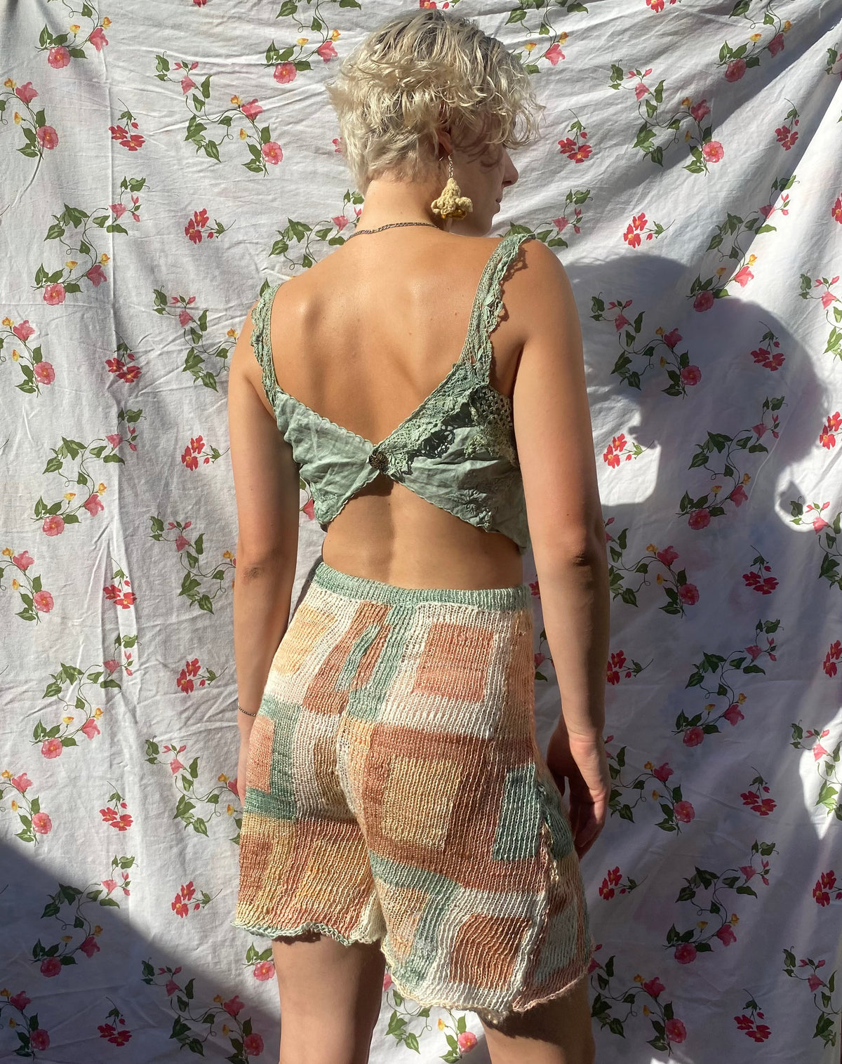 Banana yarn shorts