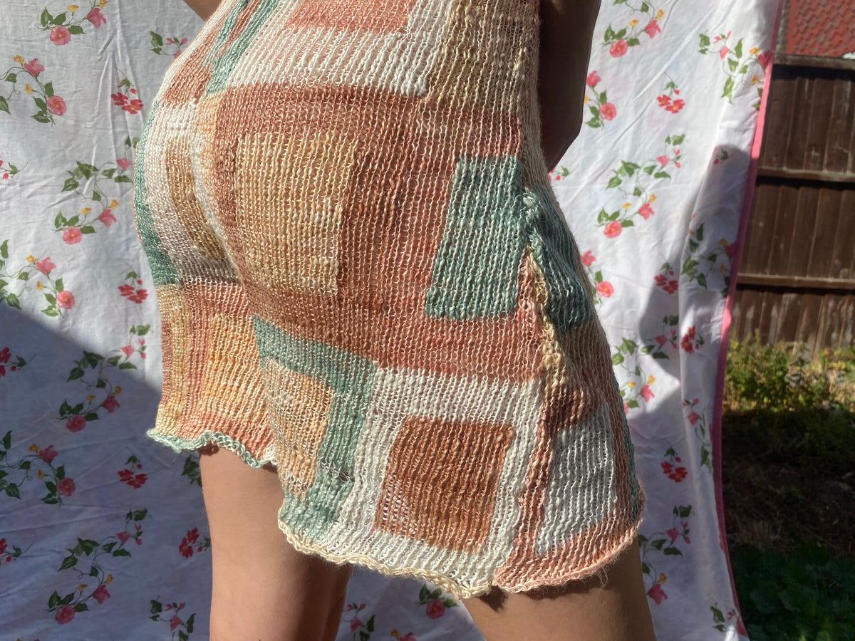 Banana yarn shorts