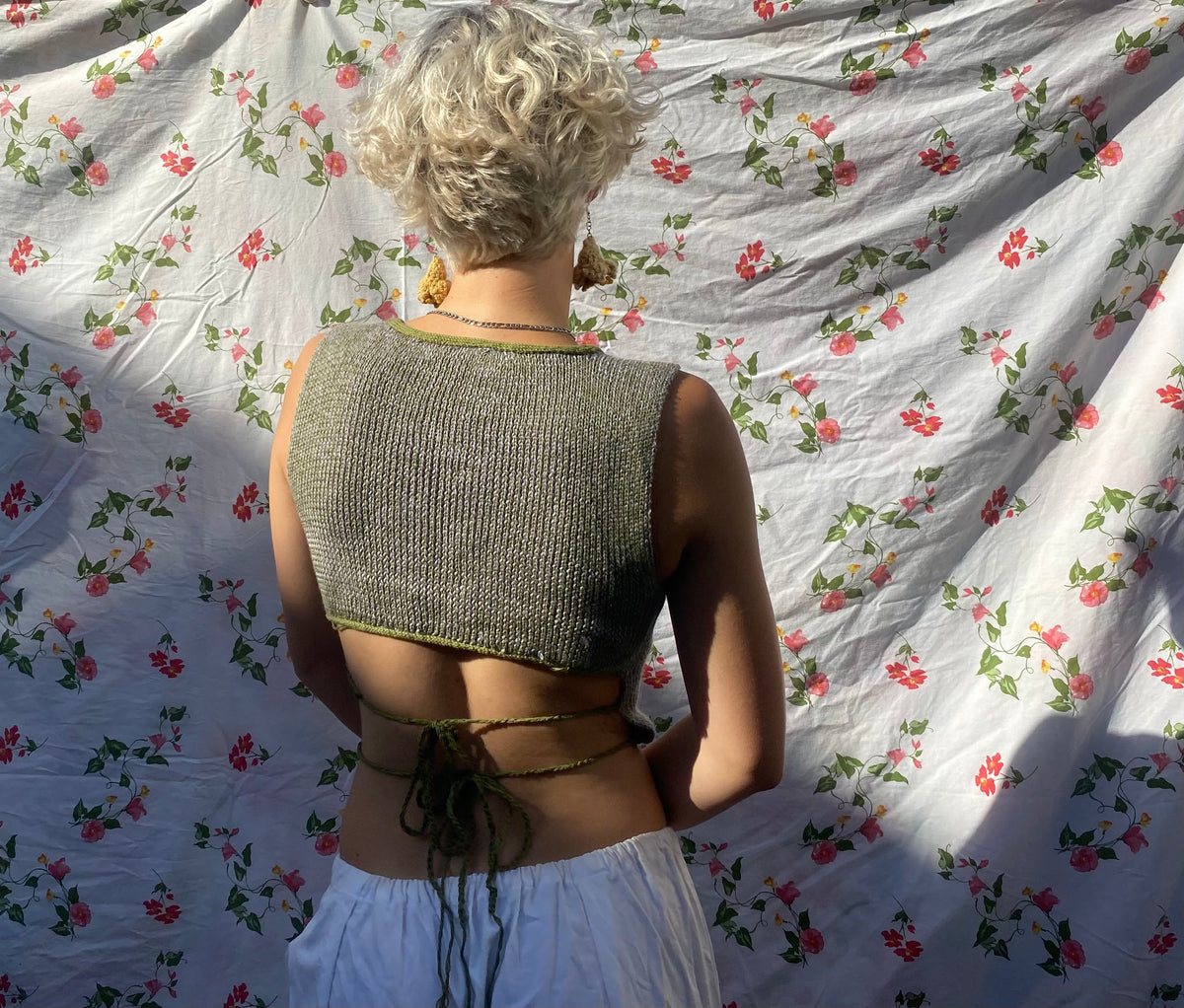 Heart ribbed top
